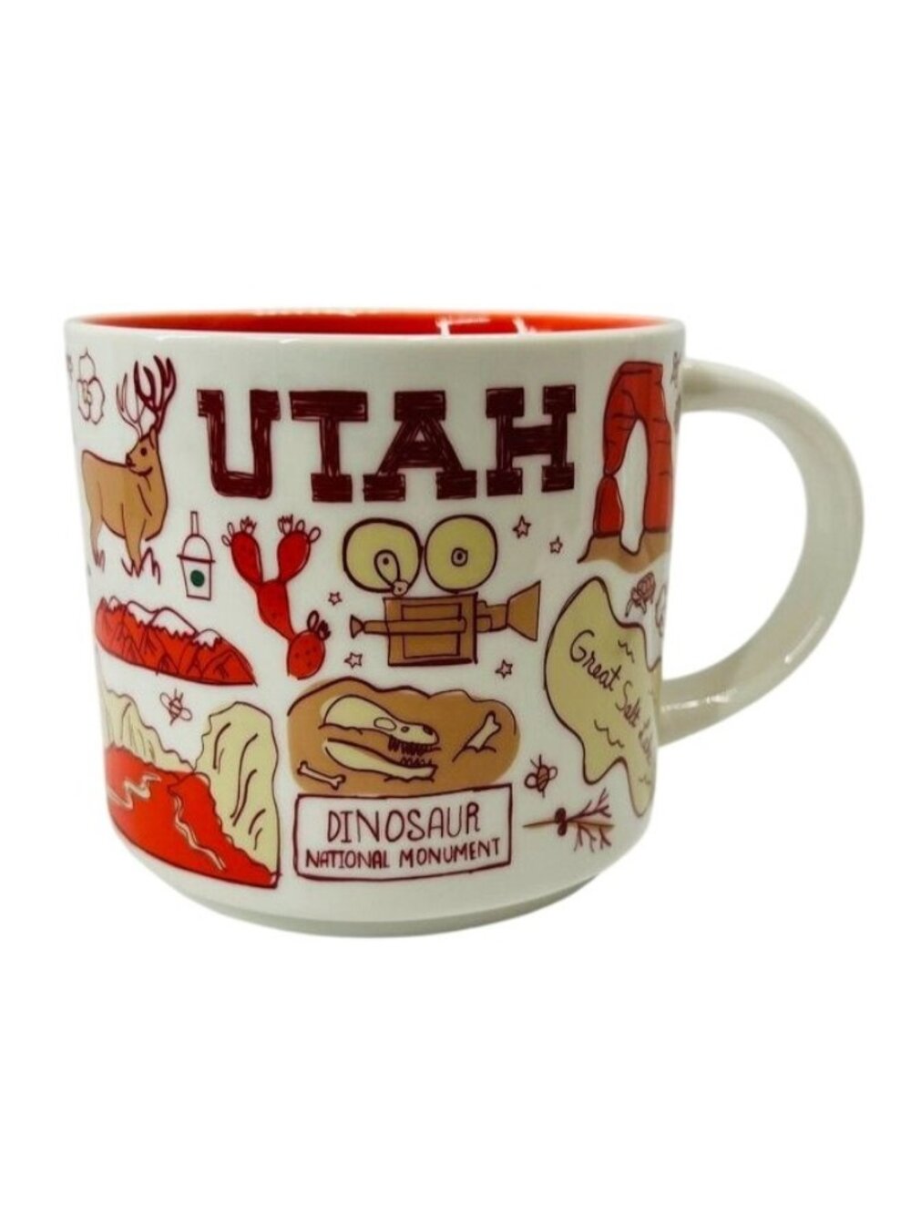 Starbucks "Been There Series" Utah Coffee Mug - 14 oz (Retired)